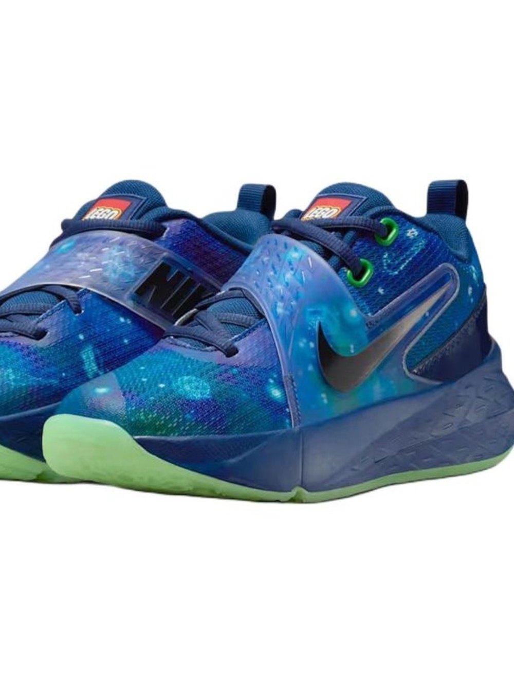 new youth 4.5 or 6 Nike team hustle D 12 LEGO (GS) IO4648 400 brave blue